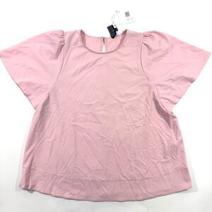 New Duffield Lane Bella Swing Blouse Pink Size Large